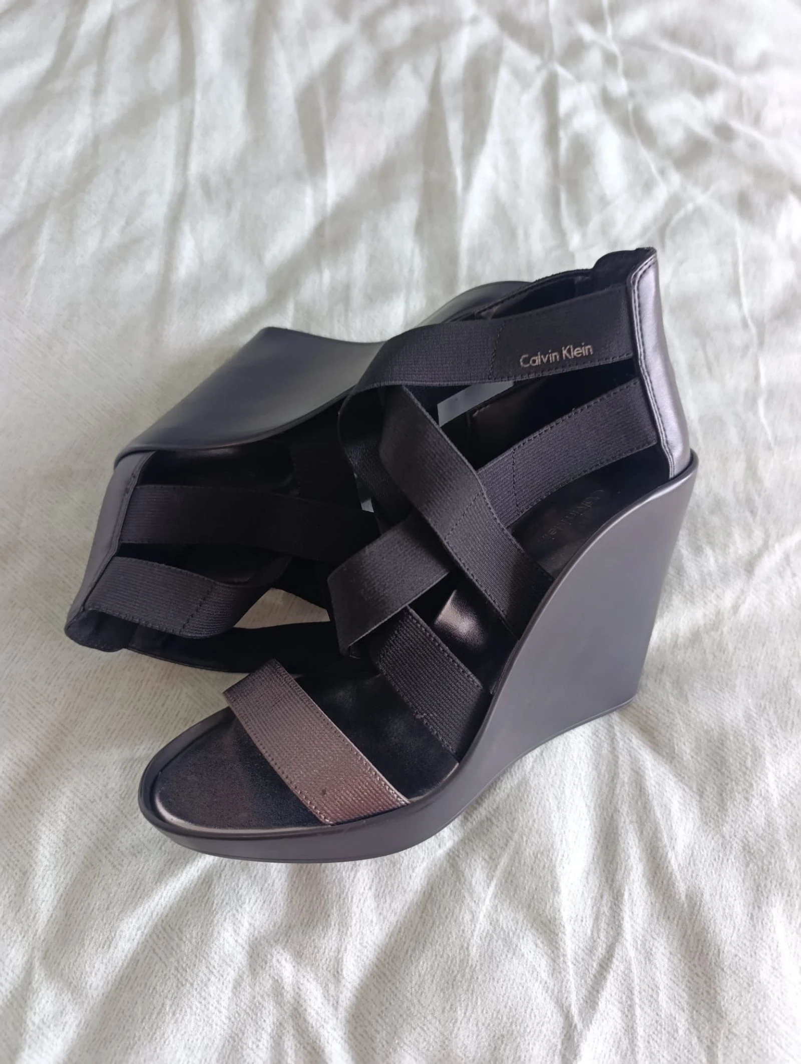 Sandalias Calvin Klein tiras cruzadas nr 38  – photo 12
